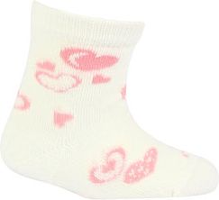 Kojenecké vzorované ponožky GATTA SRDÍČKA Velikost: 18-20 - obrázek 1