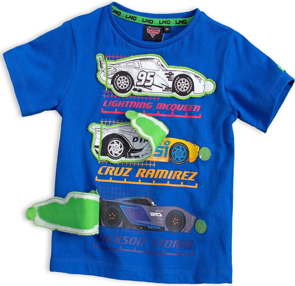 Chlapecké tričko DISNEY CARS McQUEEN modré Velikost: 98 - obrázek 5