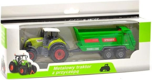 Farmářský traktor s vlečkou - C - obrázek 1