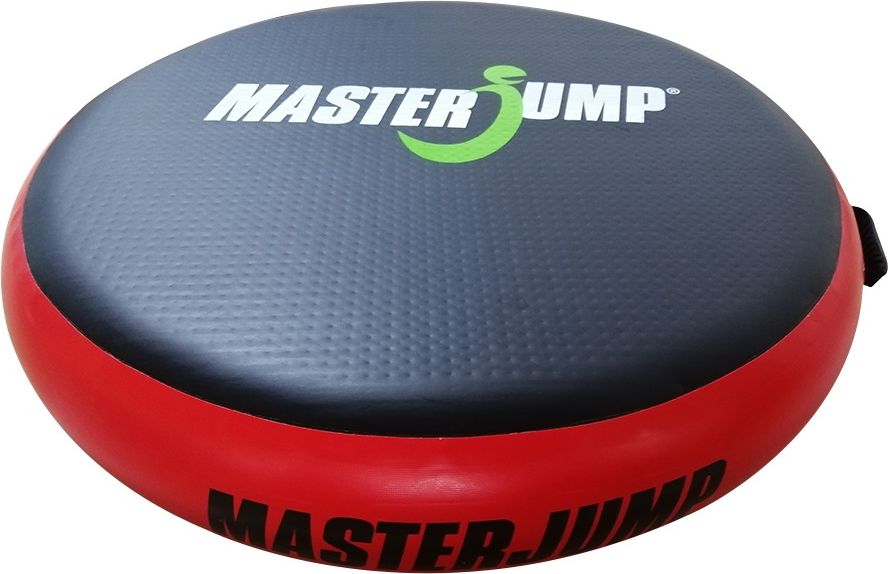 Airspot MASTERJUMP odrazový můstek průměr 100 x 20 cm - černá - červená - obrázek 1