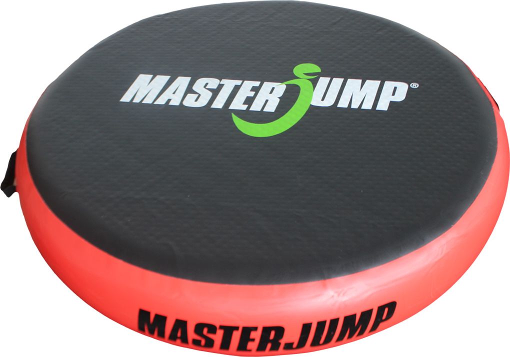 Airspot MASTERJUMP odrazový můstek průměr 100 x 20 cm - černá - červená - obrázek 2