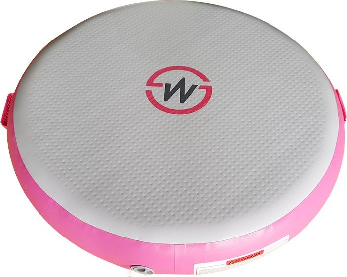 Airspot MASTER odrazový můstek průměr 100 x 20 cm - šedá - růžová - obrázek 5