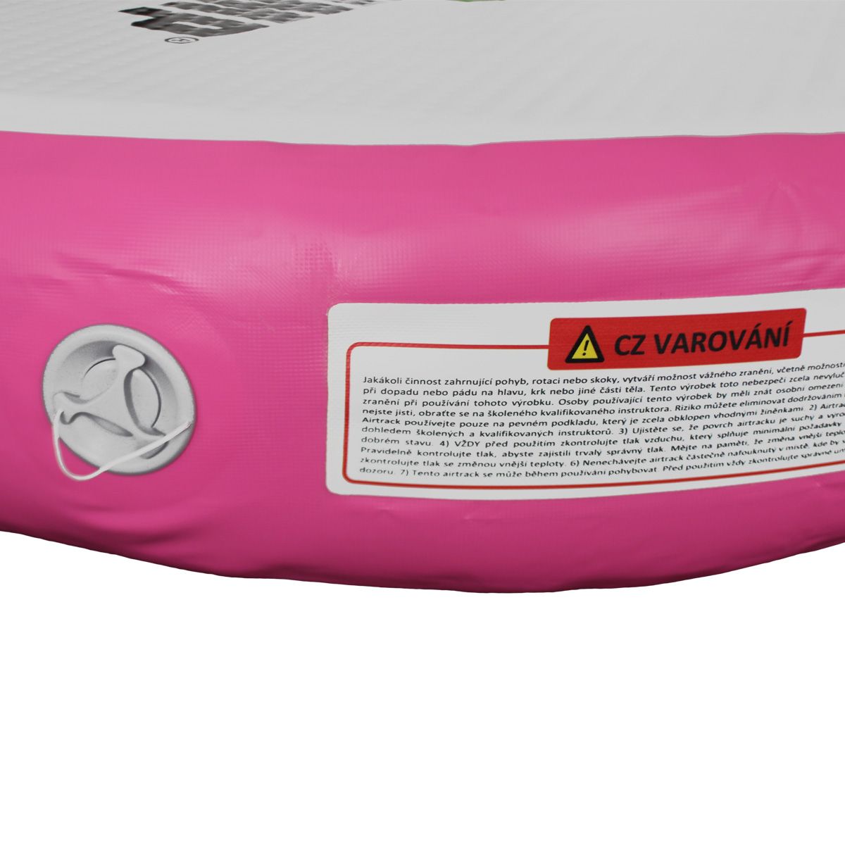 Airspot MASTER odrazový můstek průměr 100 x 20 cm - šedá - růžová - obrázek 2
