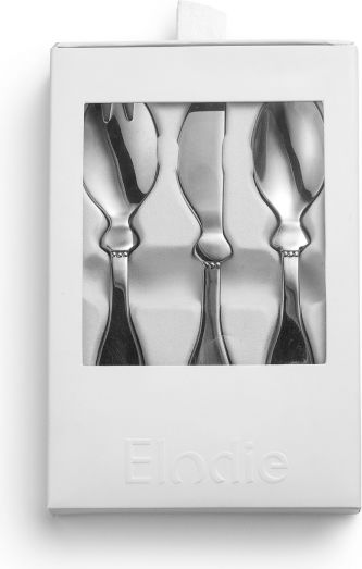 Elodie Details Dětský příbor kovový Silver - obrázek 1