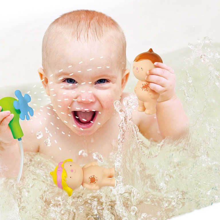 K´S KIDS Baby koupání s Waynem a Julií set 2 panenky se sprchou do vany - obrázek 6