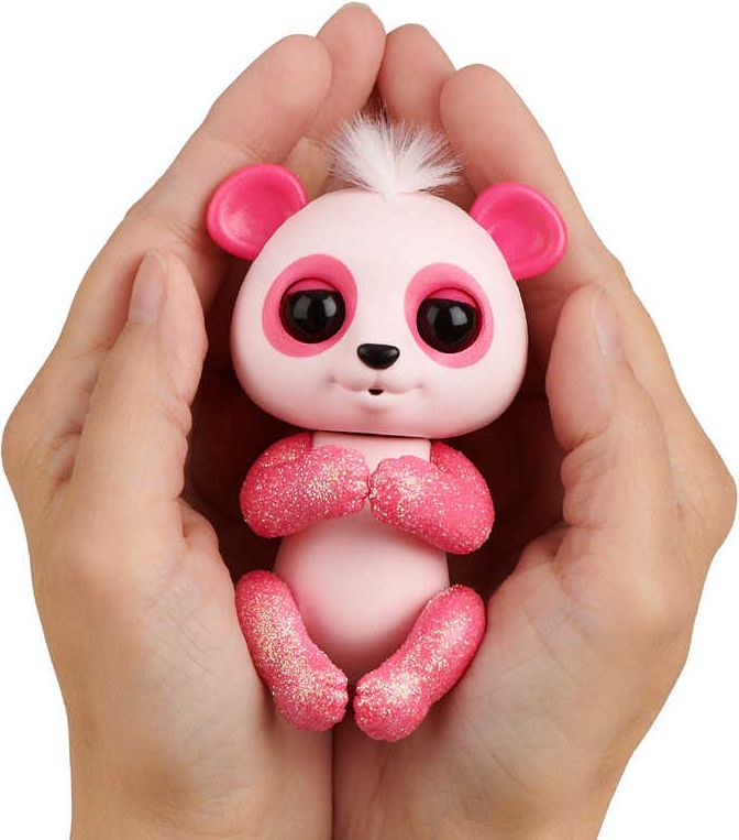 Fingerlings Baby Panda zvířátko interaktivní na prst na baterie různé barvy Zvuk - obrázek 4