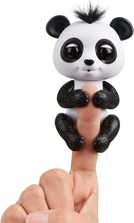 Fingerlings Baby Panda zvířátko interaktivní na prst na baterie různé barvy Zvuk - obrázek 7