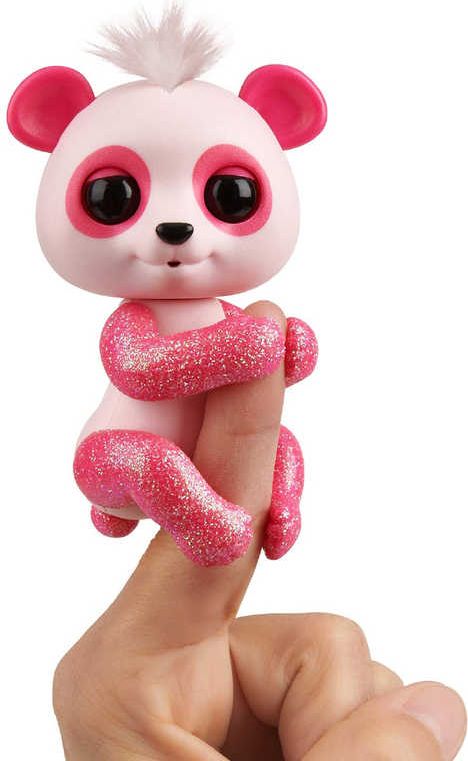 Fingerlings Baby Panda zvířátko interaktivní na prst na baterie různé barvy Zvuk - obrázek 8