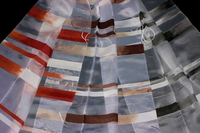 ZÁCLONA BAREVNÁ 8872 - černá, střih 170 x 250 cm - obrázek 2