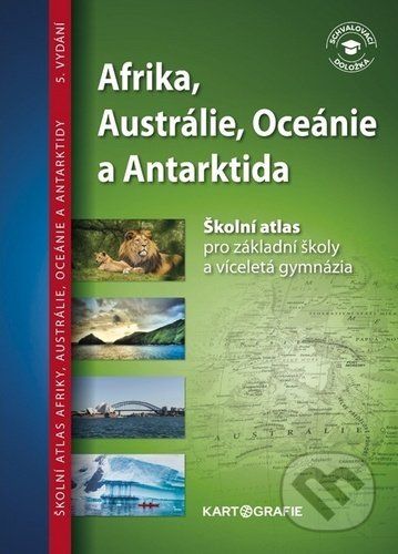 Afrika, Austrálie, Oceánie a Antarktida - Kartografie Praha - obrázek 1