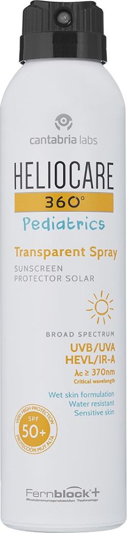 Heliocare Pediatrics Transparent spray SPF50+ 200 ml - obrázek 1