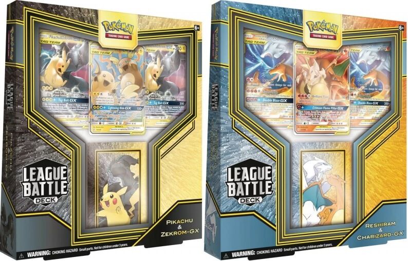 Nintendo Pokémon League Battle Decks: Pikachu & Zekrom-GX vs. Reshiram & Charizard-GX - obrázek 1