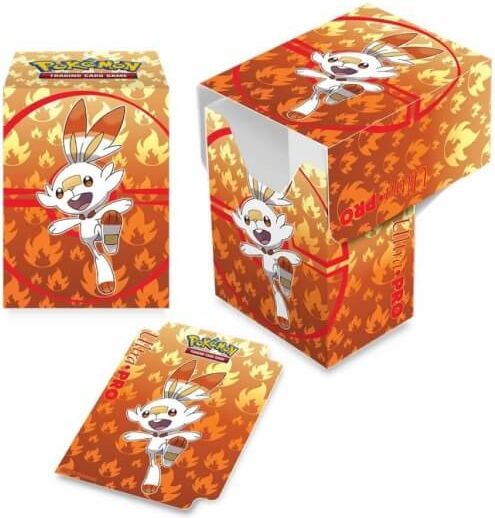 UltraPro Pokémon: krabička na karty - Galar Starters - Scorbunny - obrázek 1