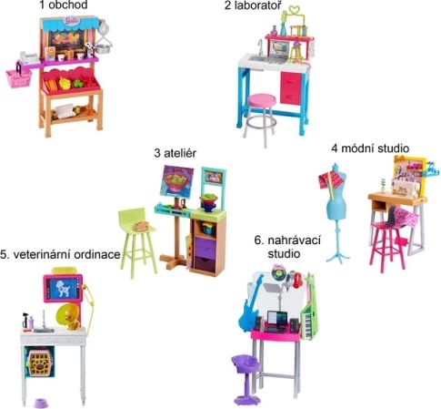 Barbie dokonalé pracoviště - obrázek 1