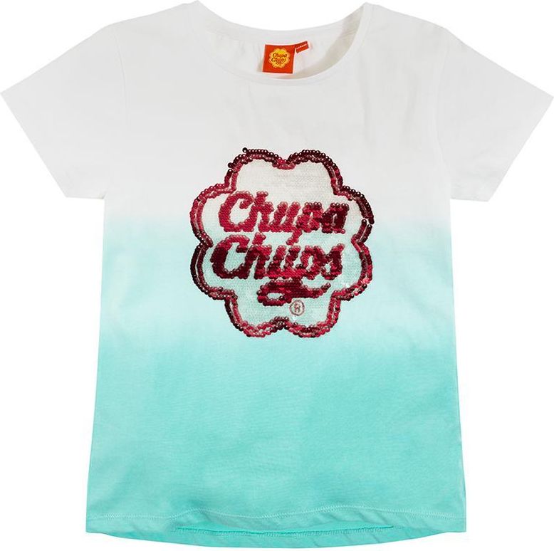 COOL CLUB COOL CLUB Dívčí tričko s krátkým rukávem s flitry Chupa Chups MIX 164 - obrázek 1