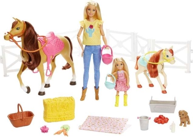 Barbie HERNÍ SET S KONÍKY - obrázek 2