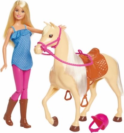Barbie panenka s koněm - obrázek 1
