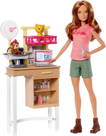 Barbie povolání herní set s panenkou - obrázek 3