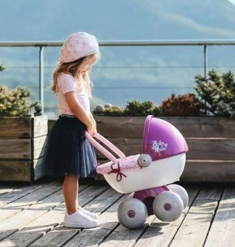 Baby Nurse Kočárek hluboký pro panenky - obrázek 3
