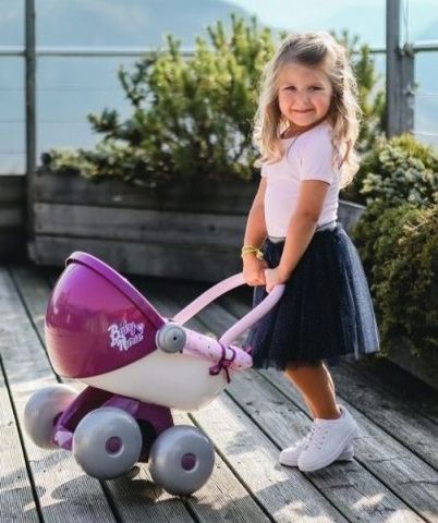 Baby Nurse Kočárek hluboký pro panenky - obrázek 4