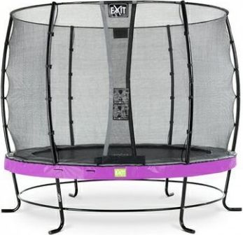 Trampolína EXIT Elegant se sítí Economy 253 cm Fialová - obrázek 1