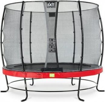 Trampolína EXIT Elegant se sítí Economy 305 cm Červená - obrázek 1