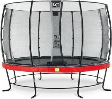 Trampolína EXIT Elegant se sítí Economy 366 cm Červená - obrázek 1