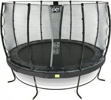 Trampolína EXIT Elegant se sítí Economy 366 cm Černá - obrázek 2