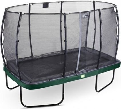 Trampolína EXIT Elegant se sítí Economy 244 x 427 cm Zelená - obrázek 2