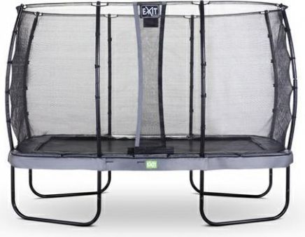 Trampolína EXIT Elegant se sítí Economy 244 x 427 cm Šedá - obrázek 1
