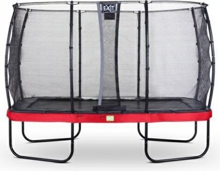 Trampolína EXIT Elegant se sítí Economy 244 x 427 cm Červená - obrázek 1