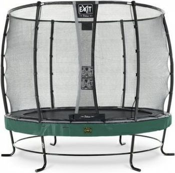 Trampolína EXIT Elegant Premium se sítí Deluxe 305 cm Zelená - obrázek 1