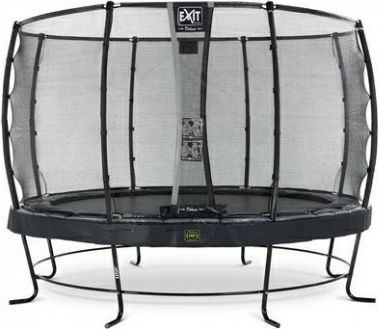 Trampolína EXIT Elegant Premium se sítí Deluxe 427 cm Černá - obrázek 1