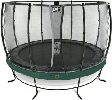 Trampolína EXIT Elegant Premium se sítí Deluxe 427 cm Zelená - obrázek 2