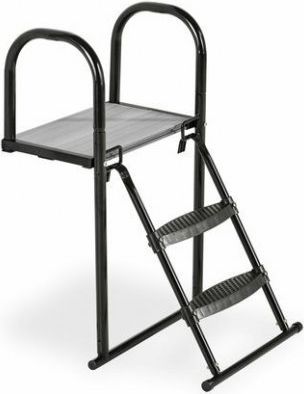 Žebřík k trampolíně Exit s plošinou L 80 - 95 cm - obrázek 1