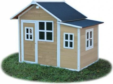 Zahradní cedrový domeček Exit Loft 150 přírodní - obrázek 1