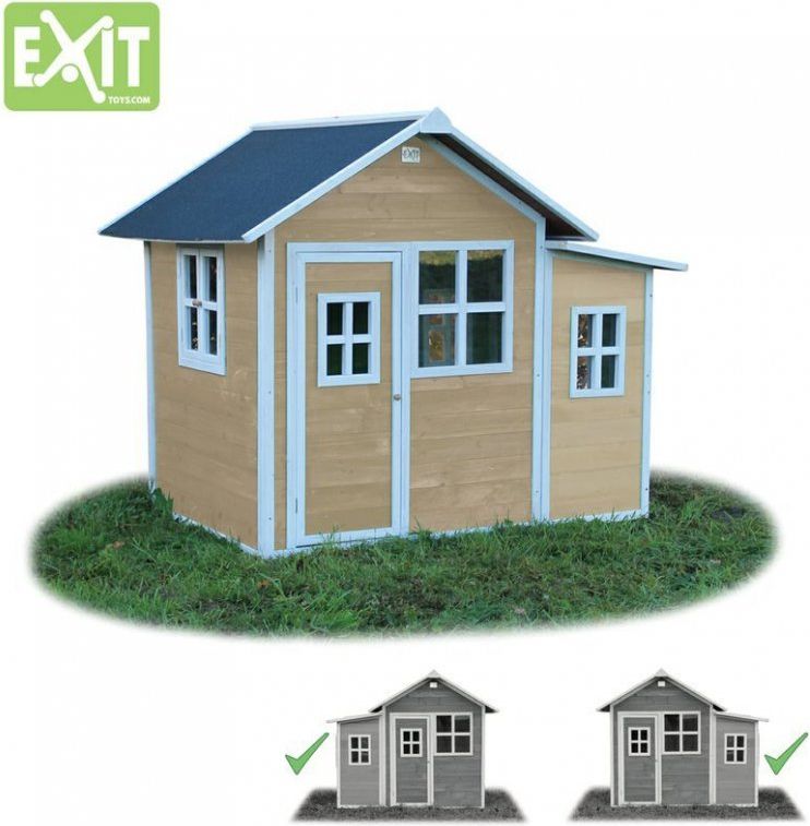 Zahradní cedrový domeček Exit Loft 150 přírodní - obrázek 2