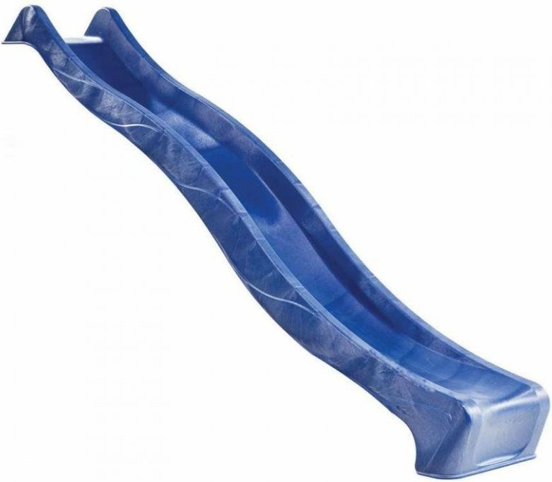 Skluzavka 300 cm modrá s přípojkou na vodu - obrázek 1