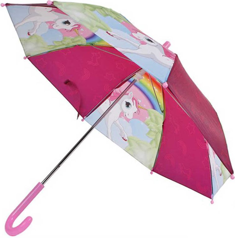 Deštník dětský holčičí jednorožec 68x60cm v sáčku - obrázek 1