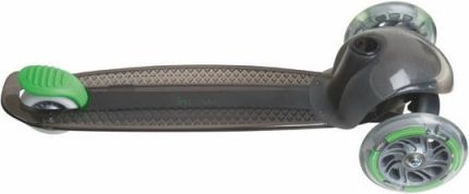 Authentic Dětská tříkolka černá - se svítícími kolečky, průměr kol 120mm a 80mm - obrázek 2