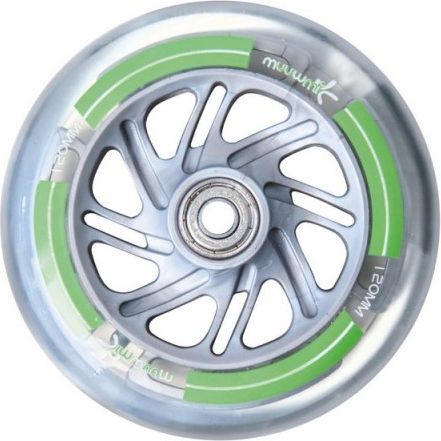 Authentic Dětská tříkolka černá - se svítícími kolečky, průměr kol 120mm a 80mm - obrázek 4