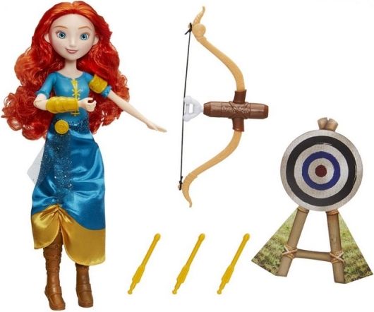 Hasbro DPR Princezna Locika/ Merida s módními doplňky - obrázek 2