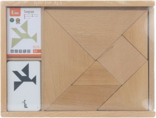 Dřevěné tangramy - obrázek 1