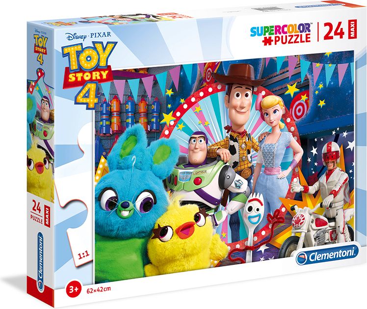 Clementoni - Puzzle Maxi 24 ,Toy Story 4 - obrázek 1
