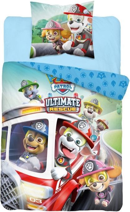 DETEXPOL Povlečení Paw Patrol Ultimate  Bavlna, 140/200, 70/80 cm - obrázek 1