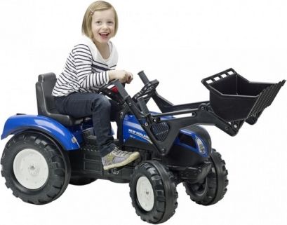 Traktor New Holland T8 s přední lžící - obrázek 3