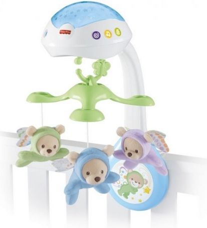 Fisher Price Nový kolotoč nad postýlku motýlci - obrázek 2