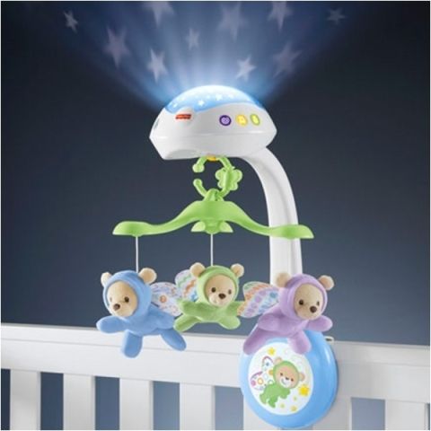 Fisher Price Nový kolotoč nad postýlku motýlci - obrázek 3