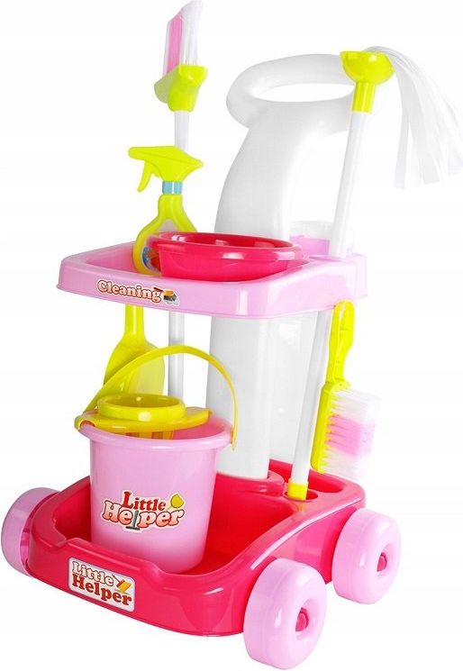iMex Toys Dětský uklízecí vozík Little Helper - obrázek 1