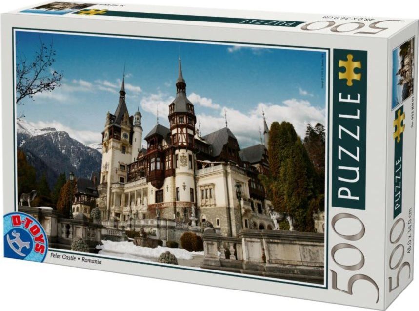 D-Toys Puzzle Zámek Peles, Rumunsko 500 dílků - obrázek 1